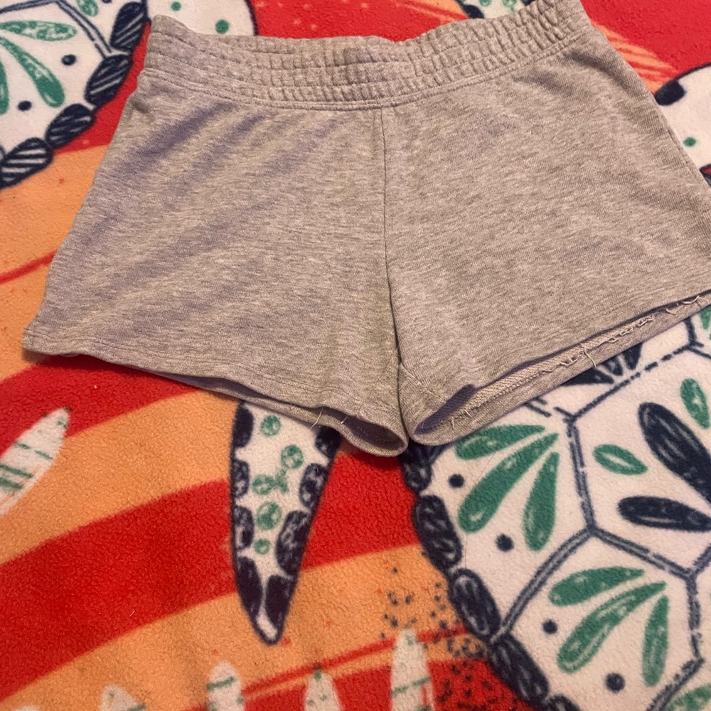 grey kids shorts